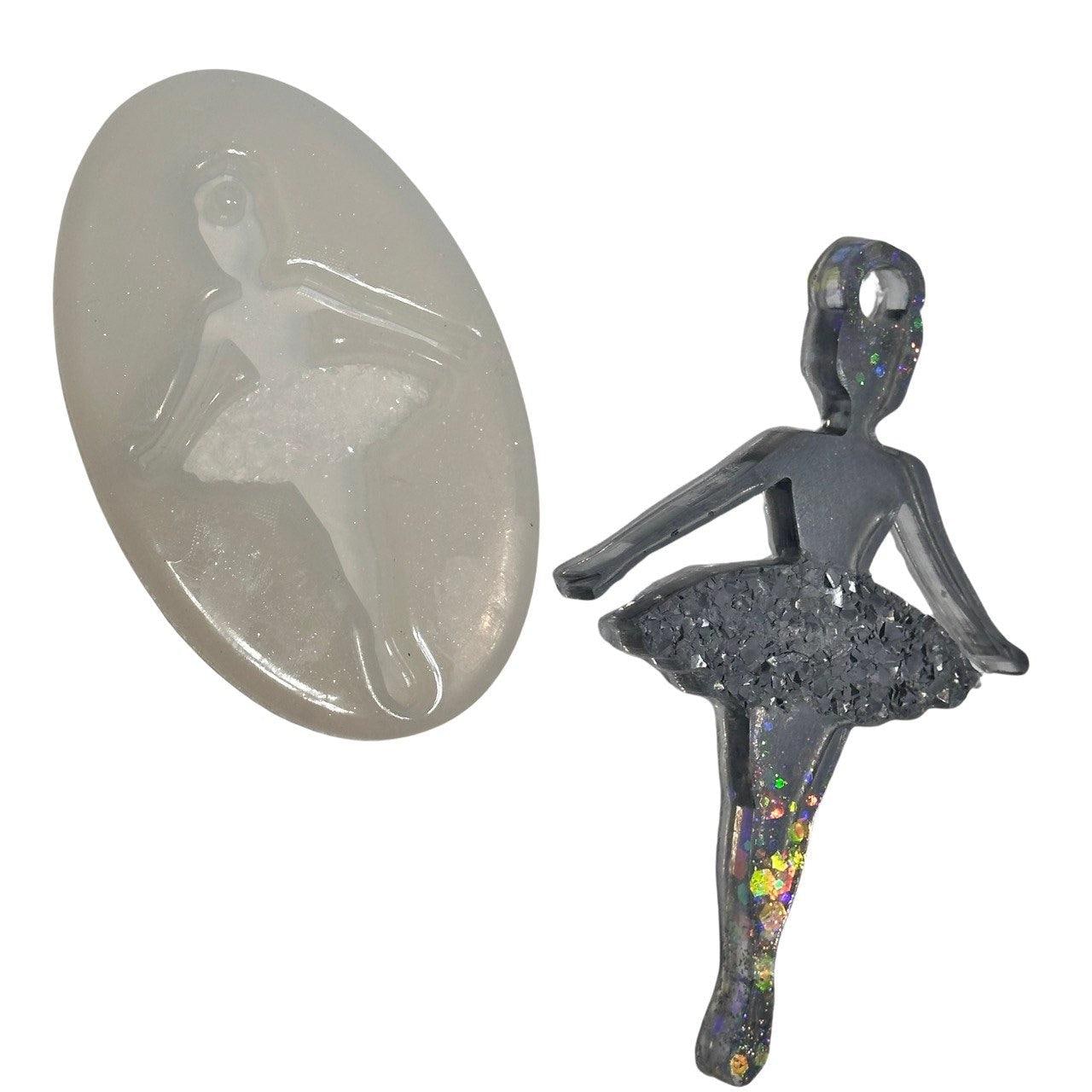 Crystal Ballerina Ornaments Silicone Mold - DIY Craft Supplies