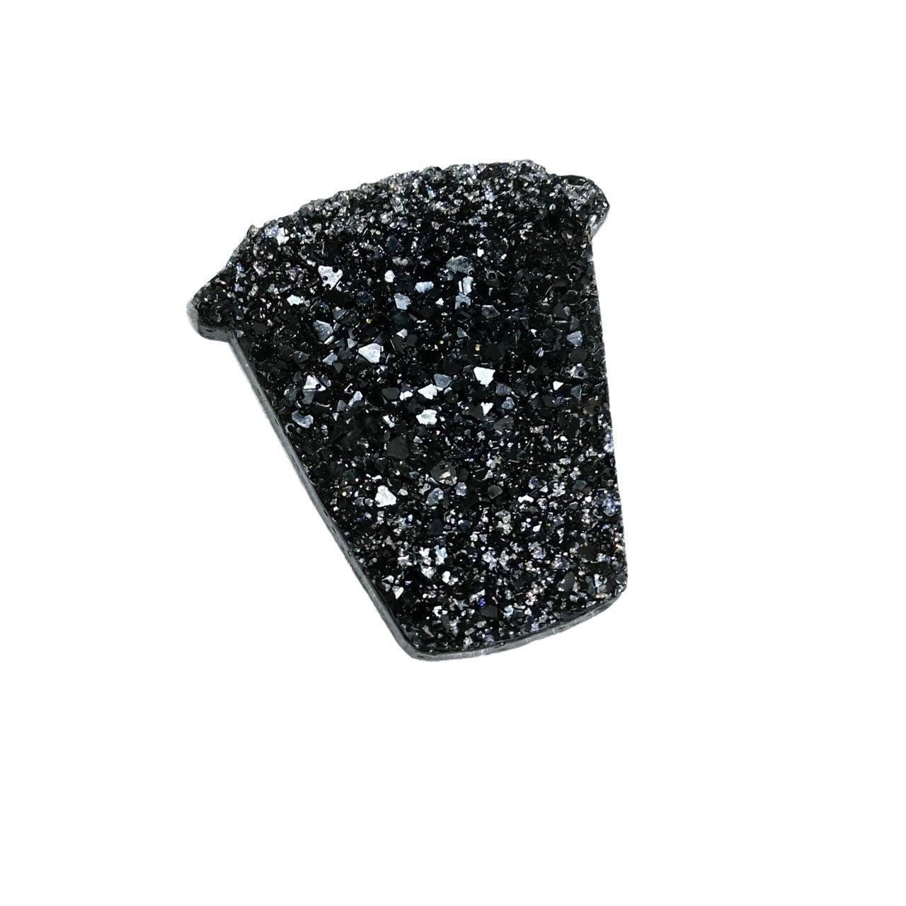 Resin Coffee Cup Mold with Crystal Druzy Texture for Epoxy Art