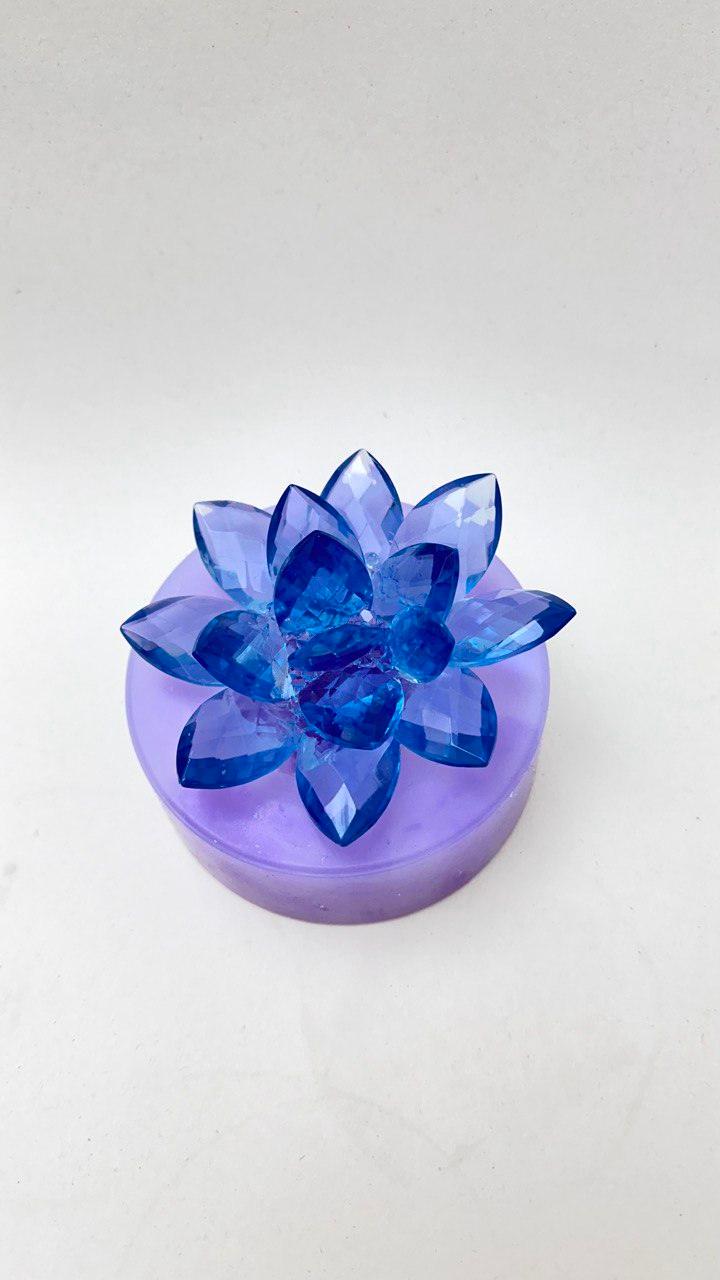 Large Crystal Flower Epoxy Resin Mold - Ideas Decor Shop