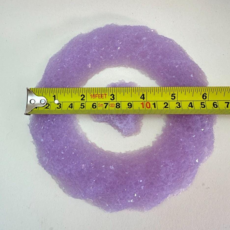 Round Amethyst Druzy Silicone Mold with Bonus Little Druzy Gift - Crafting Excellence with Mould Inserts - Ideas Decor Shop