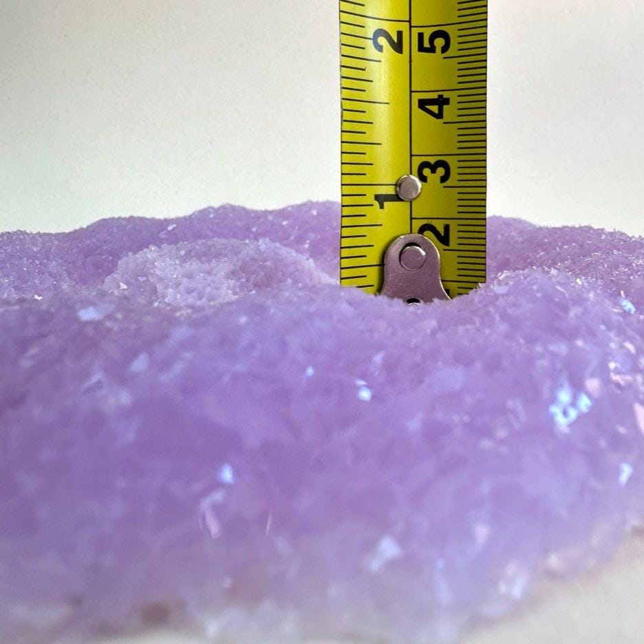 Round Amethyst Druzy Silicone Mold with Bonus Little Druzy Gift - Crafting Excellence with Mould Inserts - Ideas Decor Shop