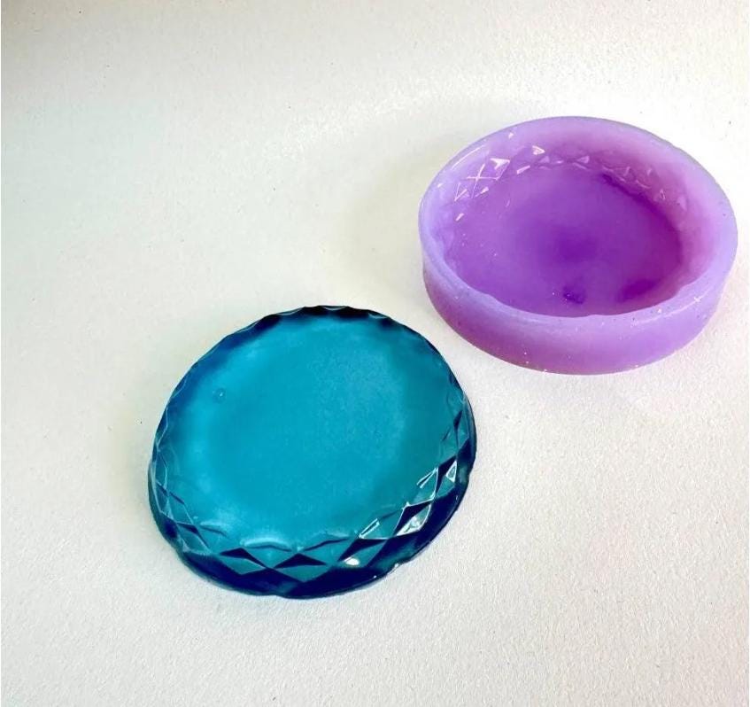 DIY Silicone Coaster Mold, Resin Craft Mold for Unique Home Decor