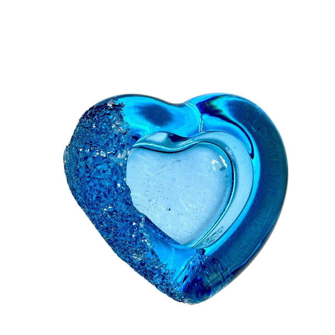 Druzy Crystal Heart Silicone Mold for Jewelry Dishes and Resin Art