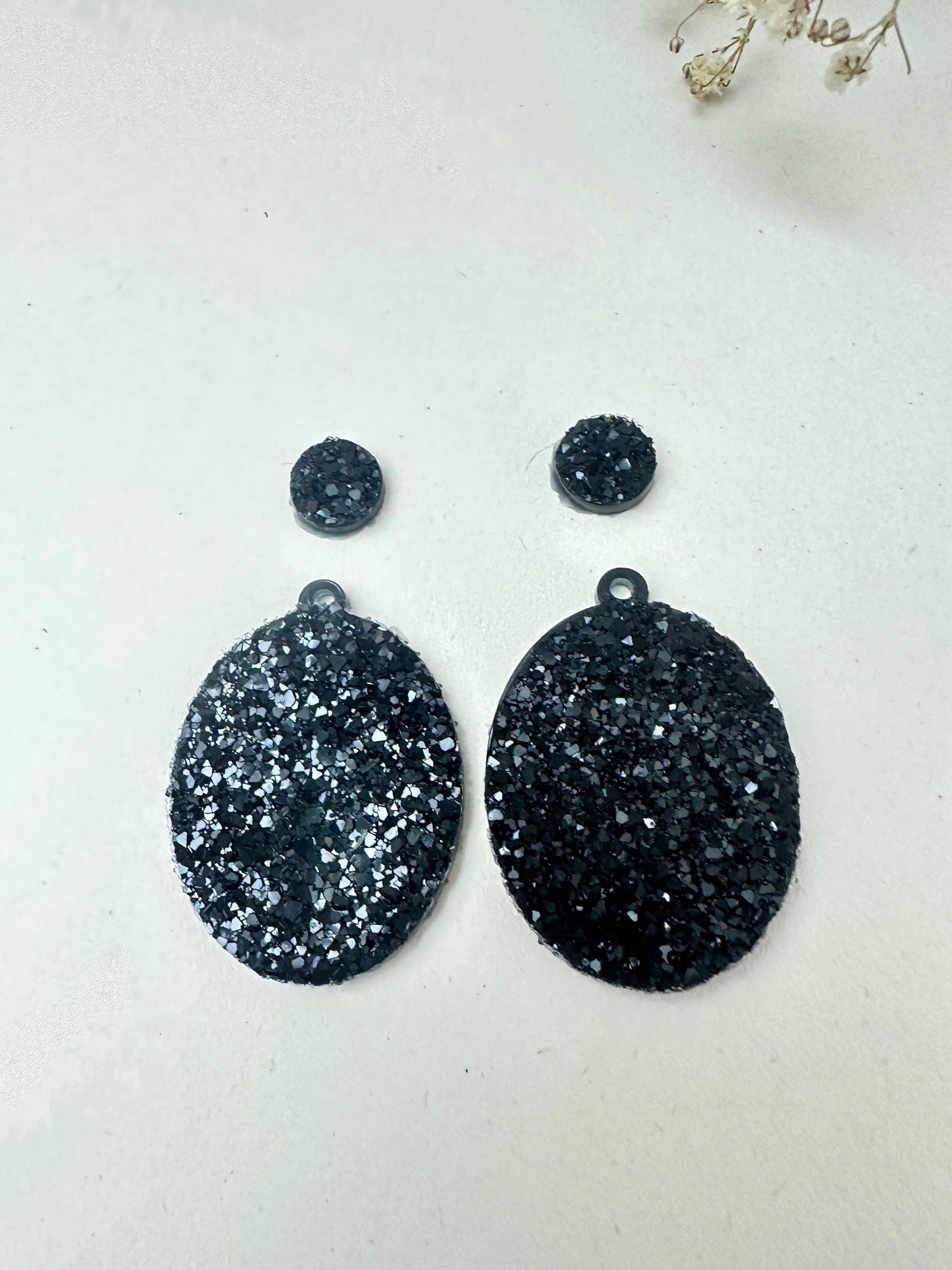 Sparkling Crystal Earrings Set Silicone Mold, Durable & Easy to Use, Ideal for Crafting Unique Jewelry Gifts - Ideas Decor Shop