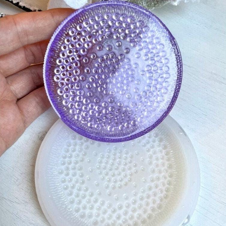 Bubble coaster Silicone Mold: Create Unique Resin Trays, Coasters, and Jewelry with Ease - Ideas Decor Shop