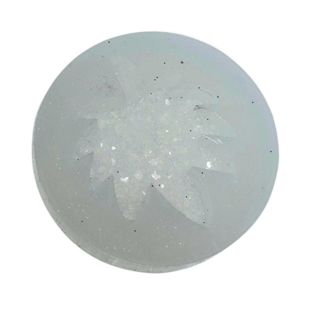 Crystal Druzy Style Leaf Silicone Mold - Resin Art Supply