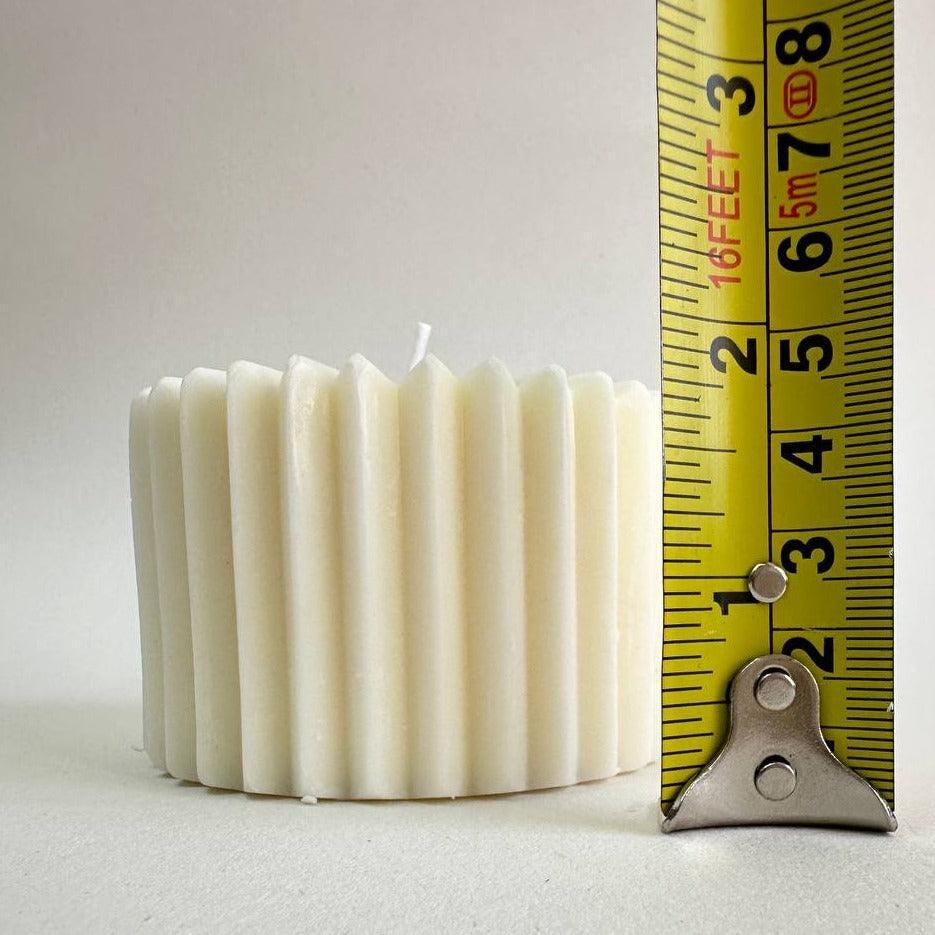 Elegant Twirl Candle Mold - Artisan Silicone Craft - Ideas Decor Shop