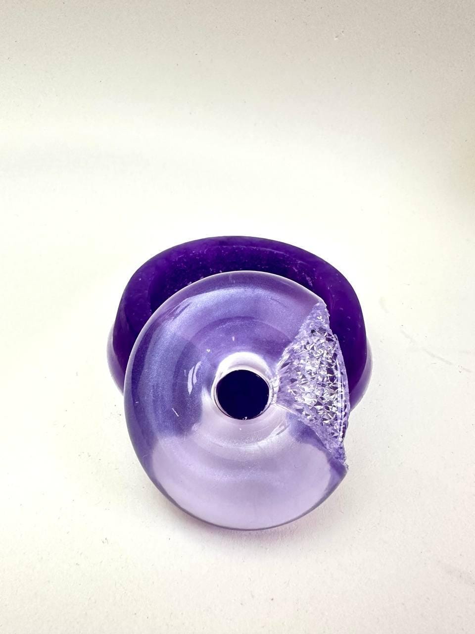 Enchanting Resin Creations: Crystal Donut Geode Silicone Mold - Ideas Decor Shop