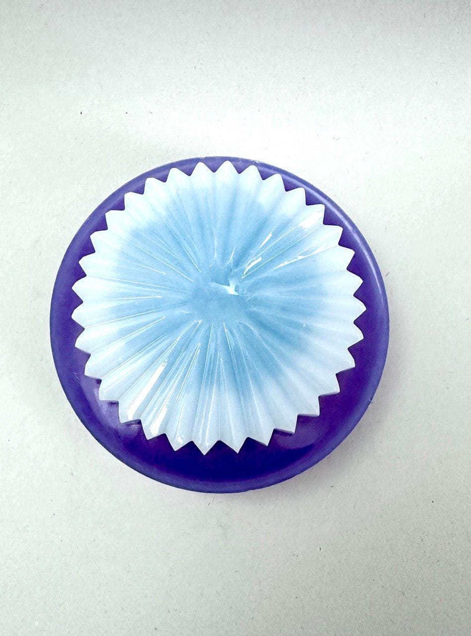 Silicone Mold for Stand Holder with Elegant Flower Design - Ideas Decor Shop