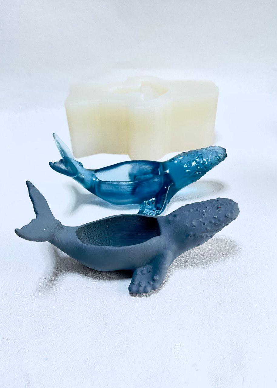 High Quality Whale Silicone Candle Mold for Wax Craft Projects