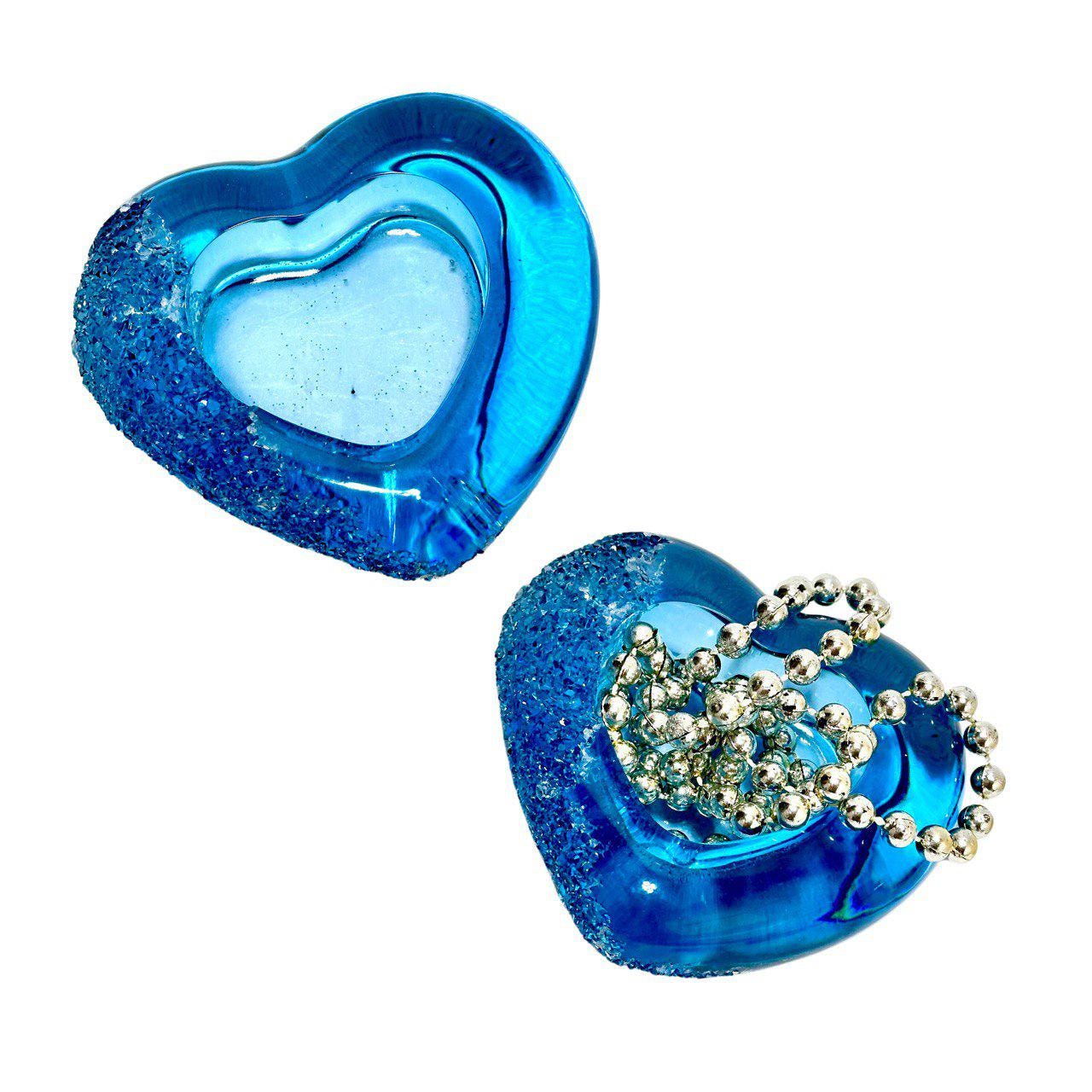 Druzy Crystal Heart Silicone Mold for Jewelry Dishes and Resin Art