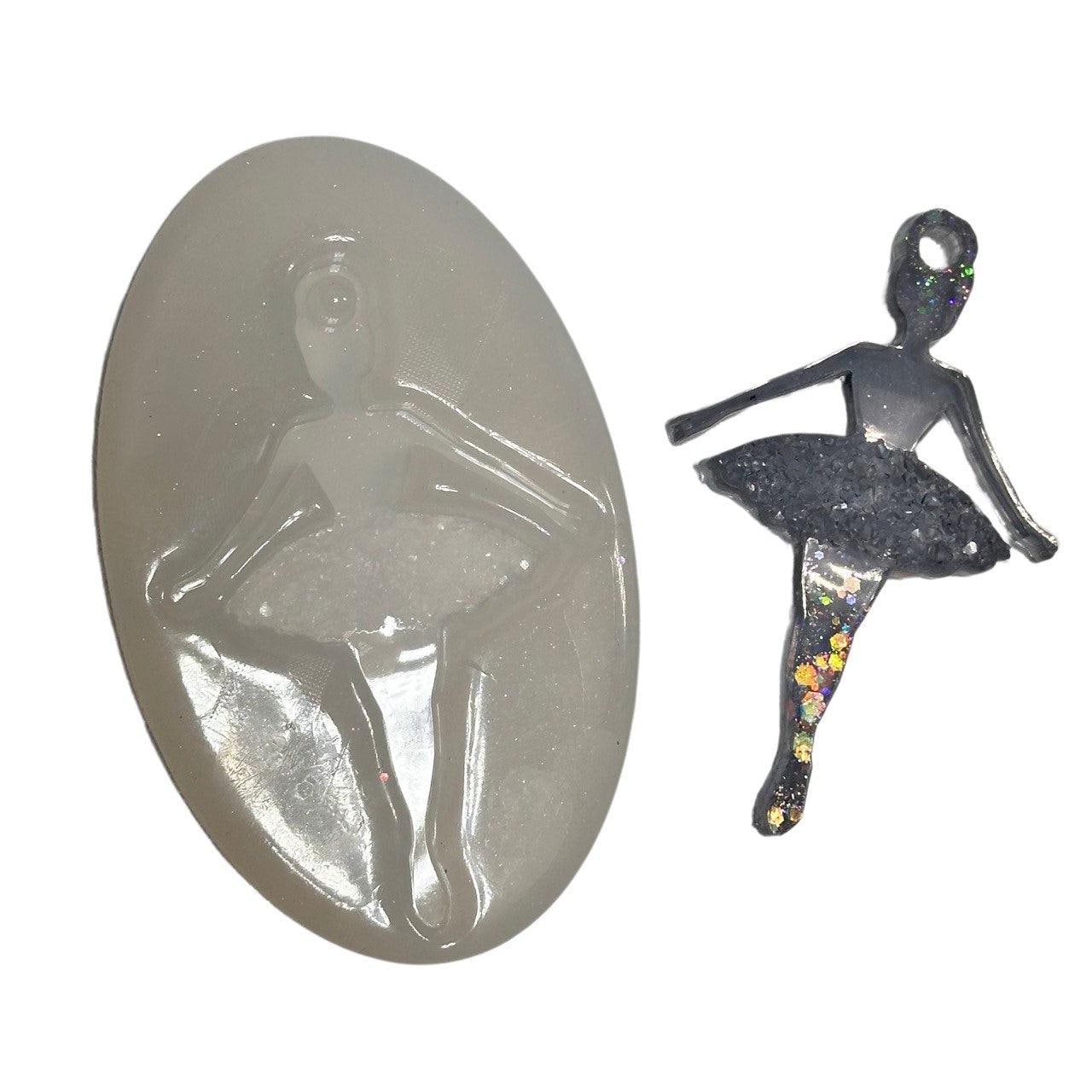 Crystal Ballerina Ornaments Silicone Mold - DIY Craft Supplies