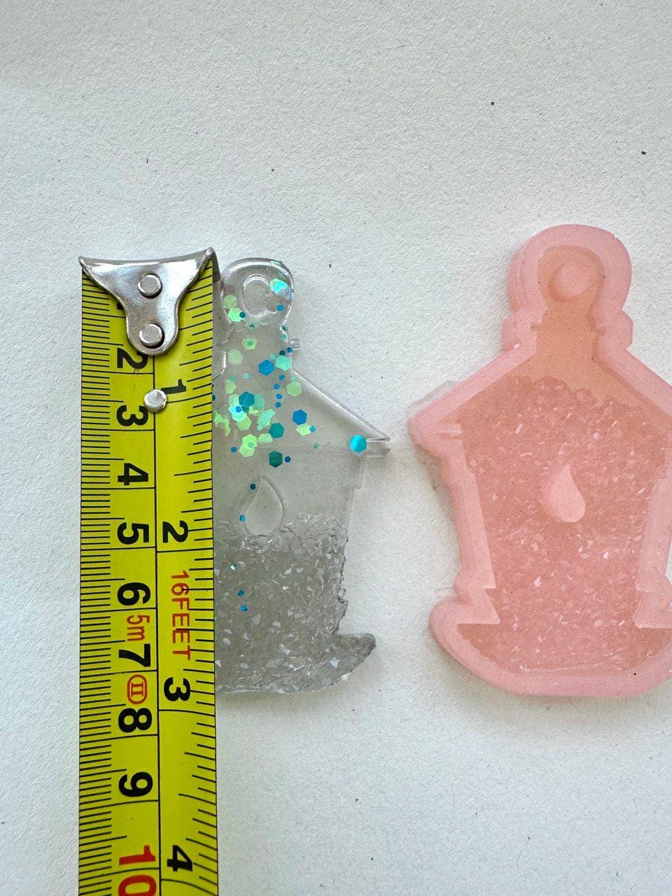 Silicone Mould - Charming Candle Christmas Druzy Ornaments - Ideas Decor Shop