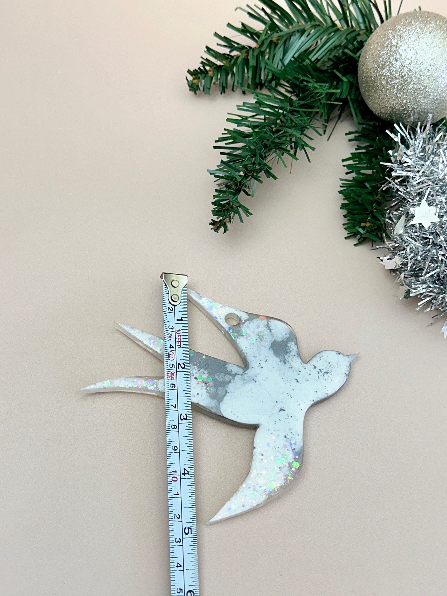 Holiday Ornament Mold | Christmas Tree Swallow Resin Casting Kit