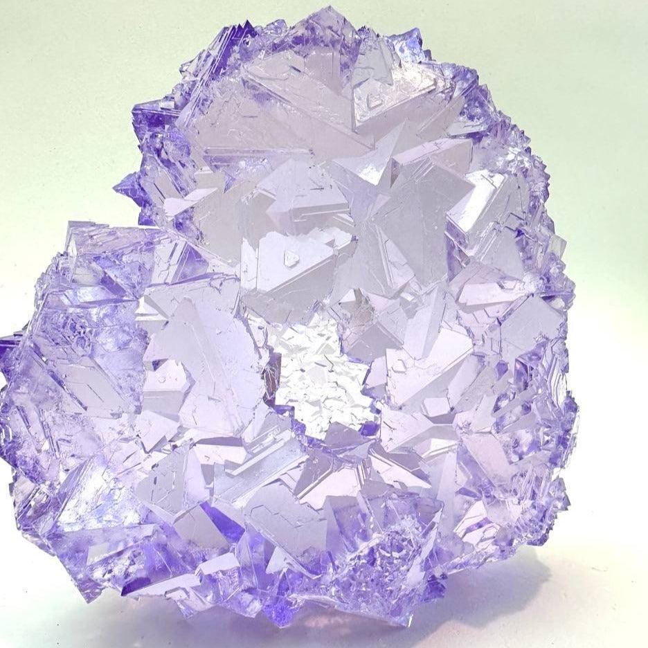 Extra Large Luxury Amethyst Crystals Heart Silicone Mold, Perfect for Geode Druse and Druzy Designs in Resin Crystal Artistry - Ideas Decor Shop