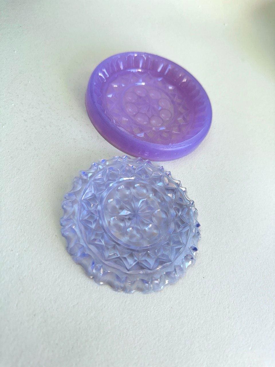 Silicone Mold for Stand Cup Holder - Flower Design - Ideas Decor Shop