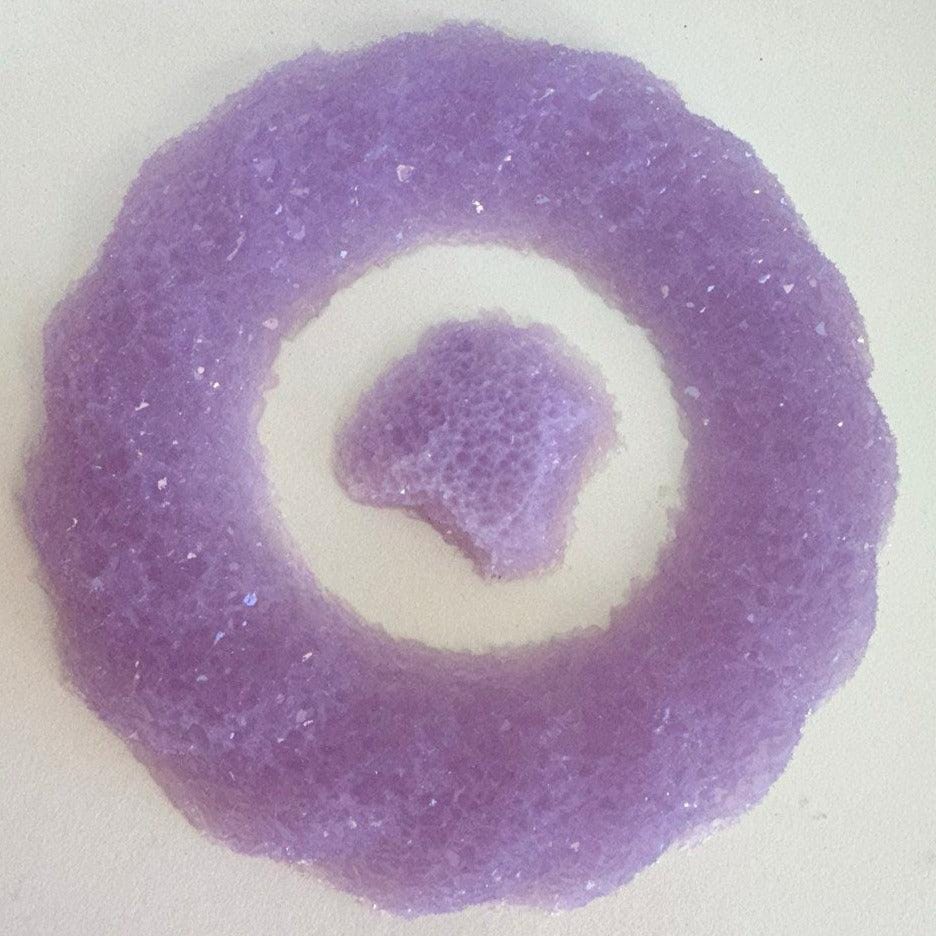 Round Amethyst Druzy Silicone Mold with Bonus Little Druzy Gift - Crafting Excellence with Mould Inserts - Ideas Decor Shop