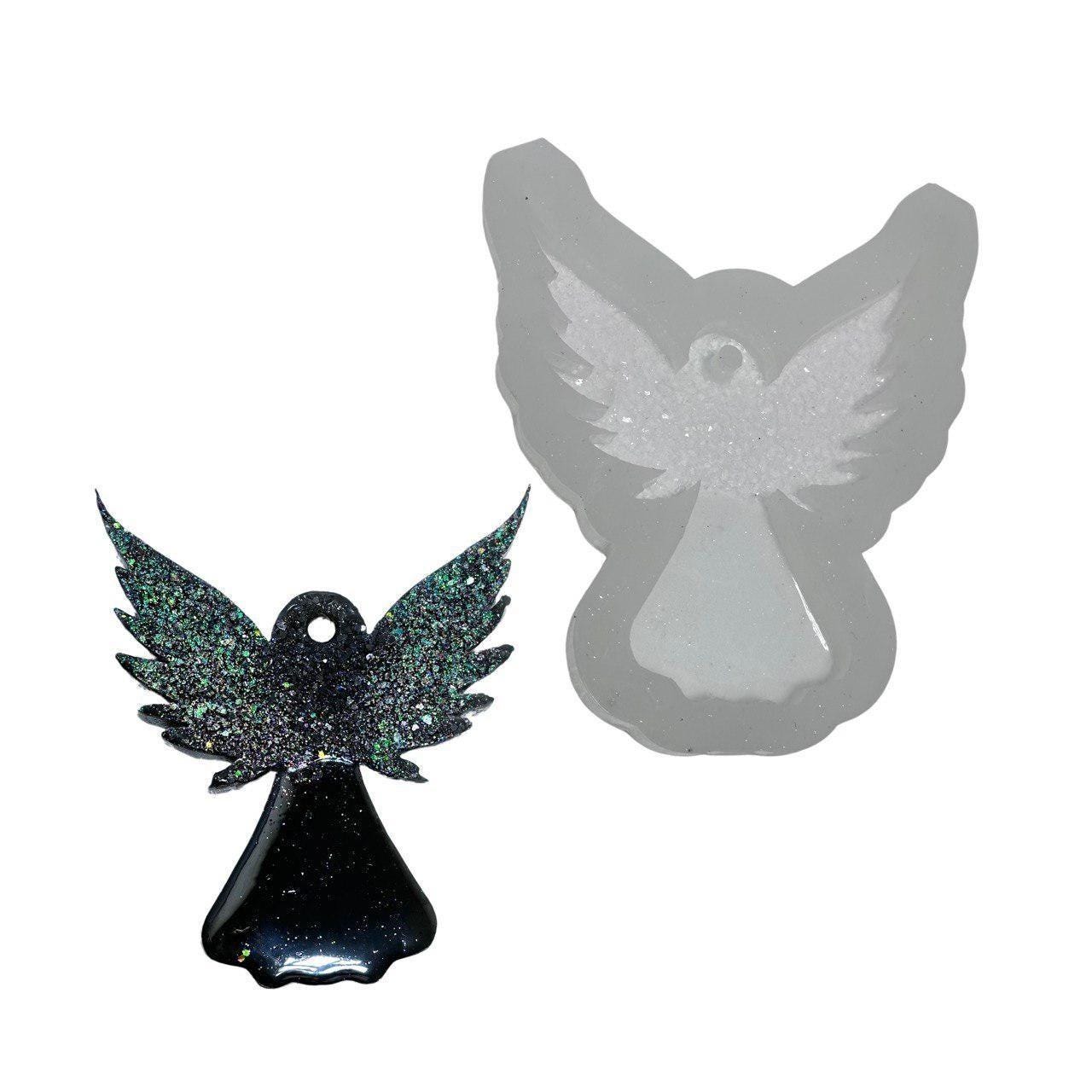 Beautiful Angel Crystal Wing Mold for Christmas Jewelry and DIY Projects