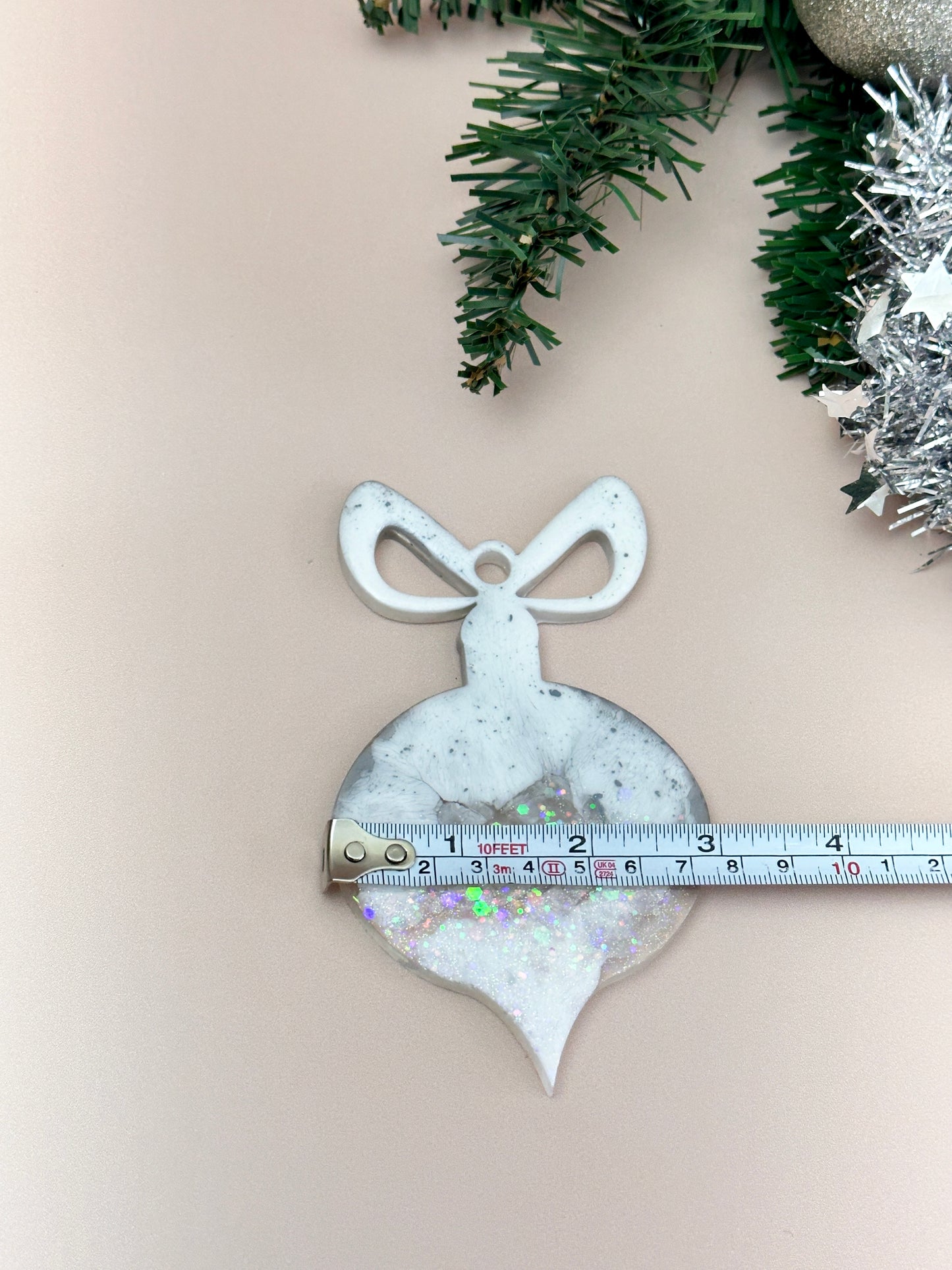 Силиконовая форма для елочных игрушек: создавайте праздничные поделки своими руками и рождественский домашний декор с помощью этой большой полимерной формы