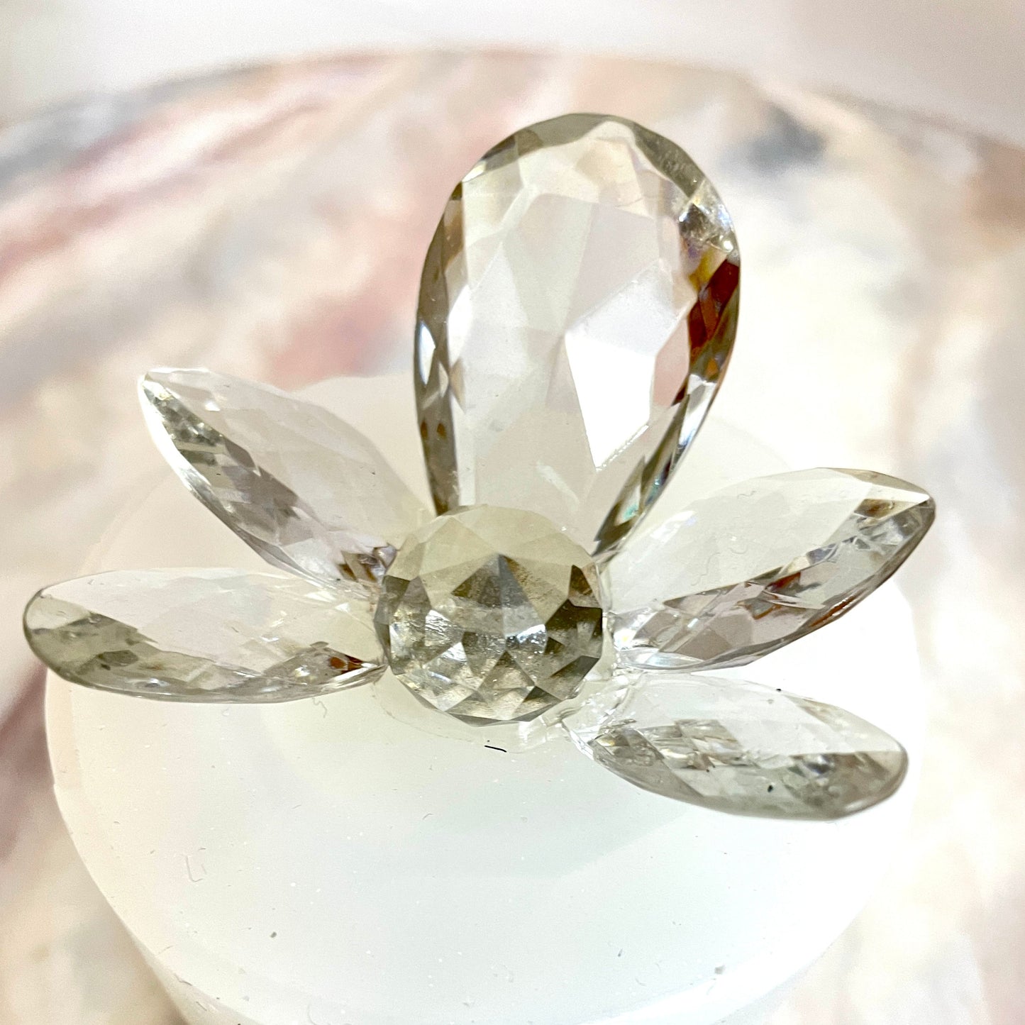 Erlesene Schönheit: Werten Sie Ihre Kunstharzkunst mit unserer luxuriösen Kristallorchideen-Silikonform auf