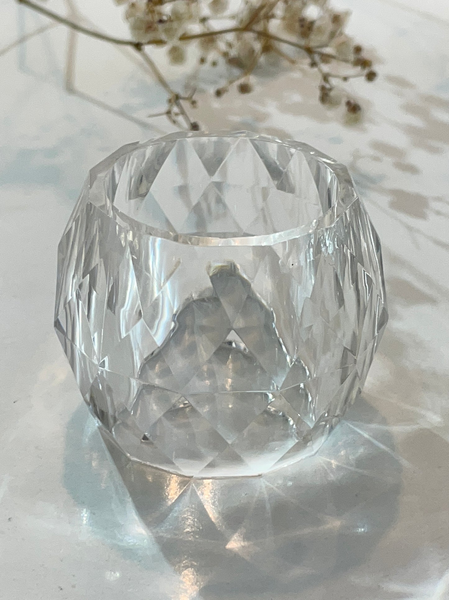 Kristallring-Servietten: Silikonform für elegante Tischdekoration
