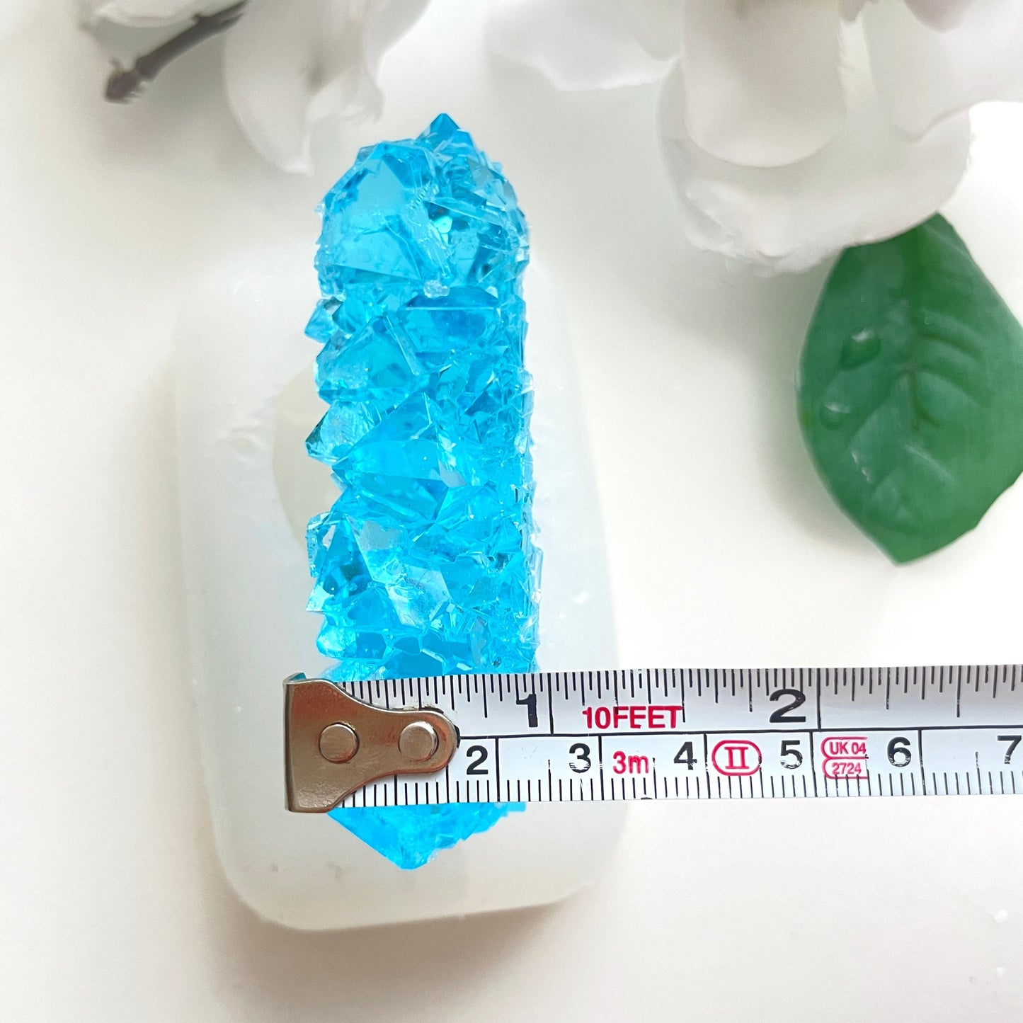 Wunderschöne Geoden: Kristall-Silikonform