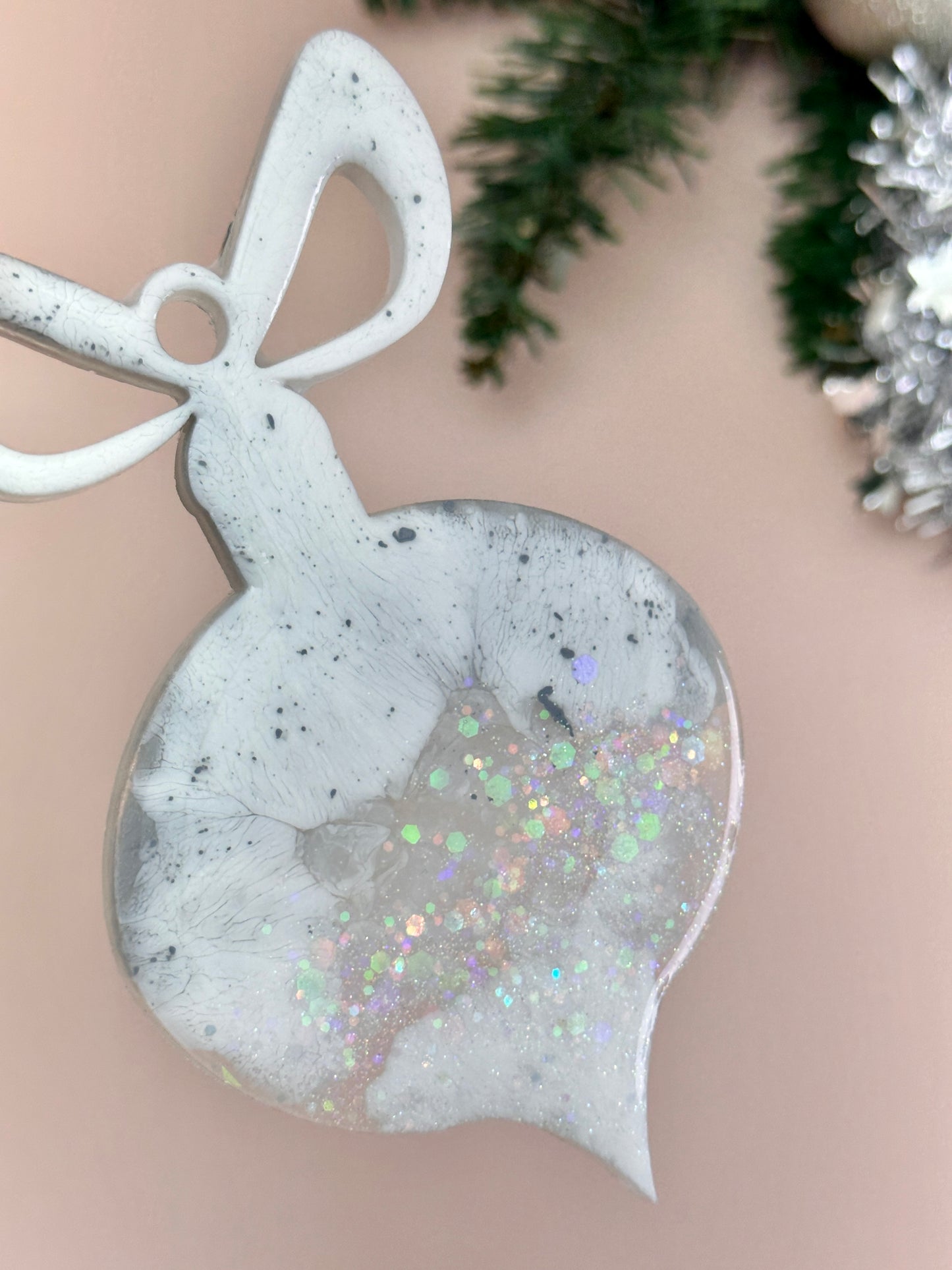Silikonform für Weihnachtsbaumspielzeug: Kreieren Sie mit dieser großen Harzform festliche DIY-Kunsthandwerke und weihnachtliche Heimdekorationen