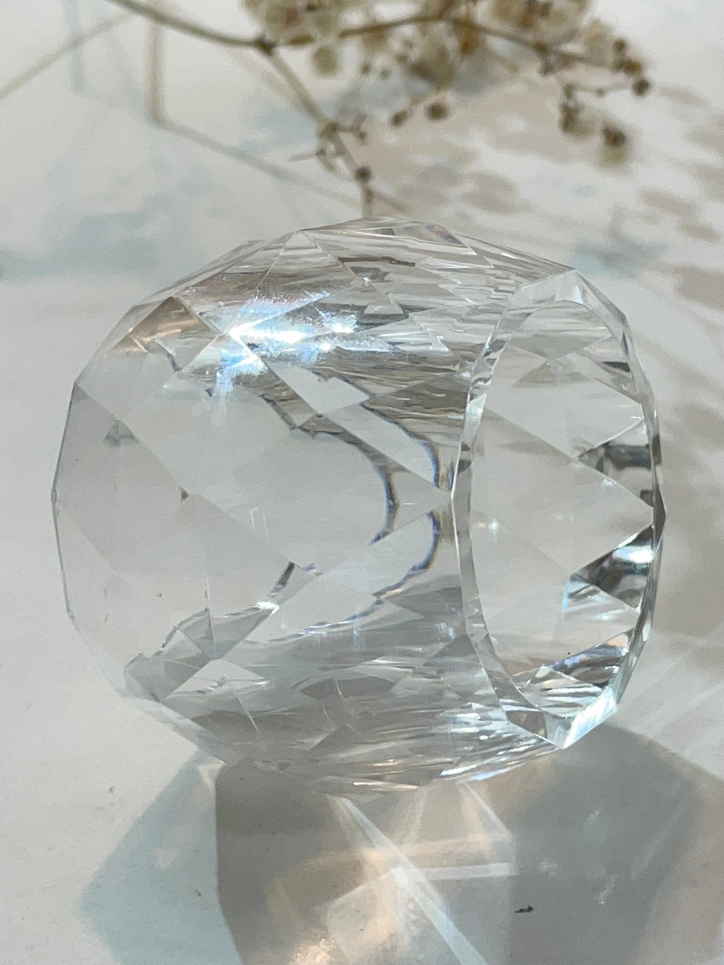 Kristallring-Servietten: Silikonform für elegante Tischdekoration