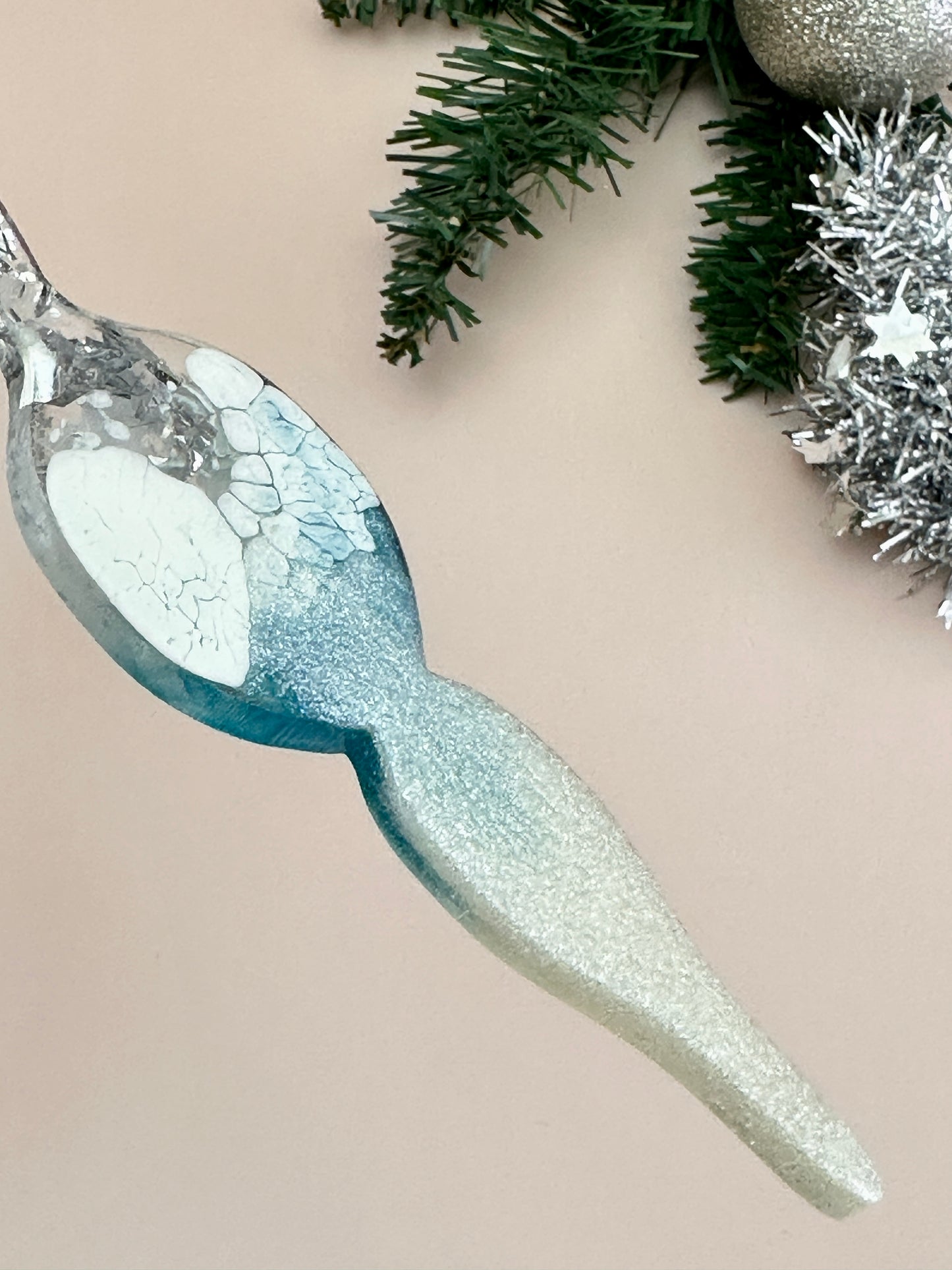 Weihnachtskerzen-Schneeflockenspielzeug: Große Silikonform für Kunstharzhandwerk, DIY-Dekoration und Geschenke