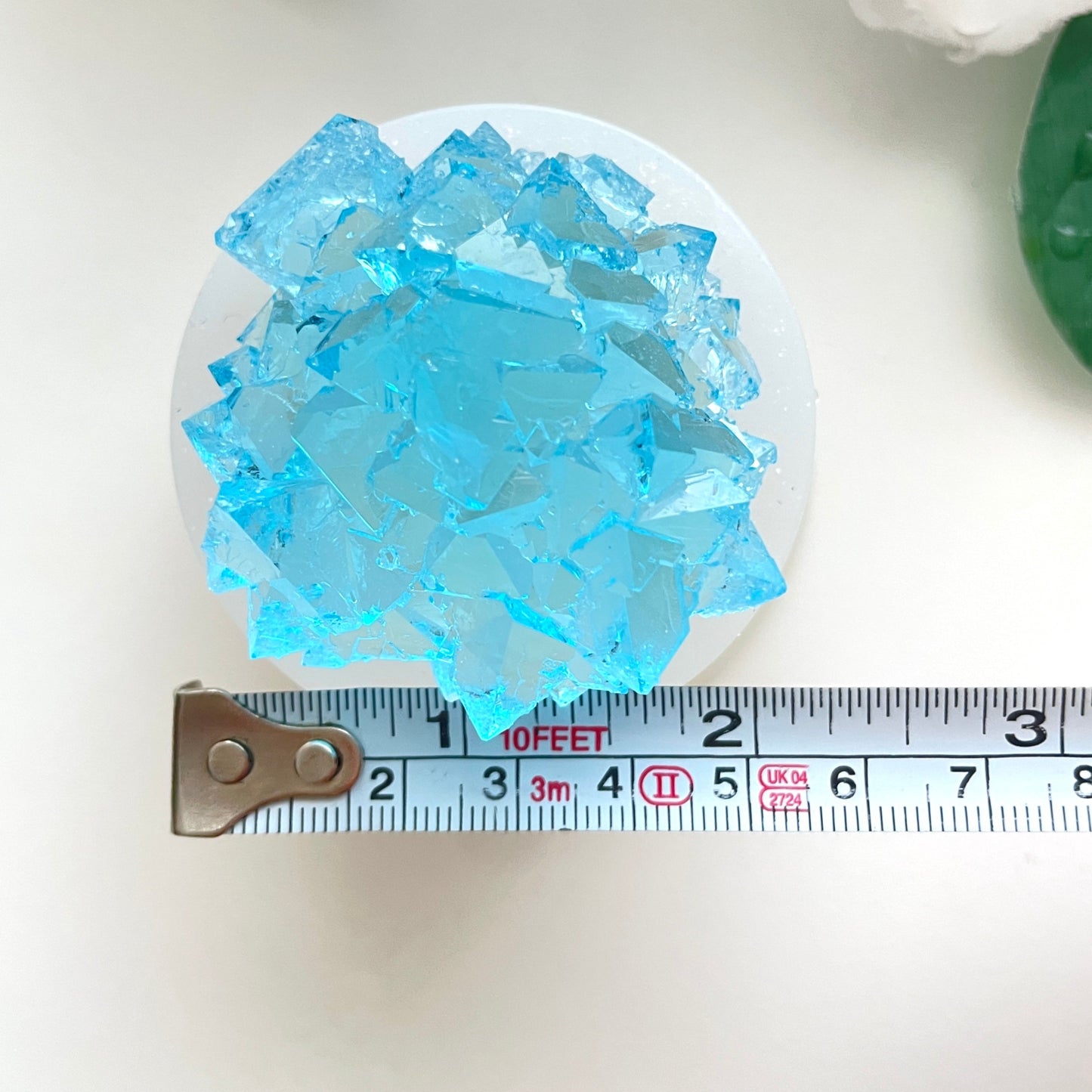 Kleine Schätze: Kleine Kristallcluster-Silikonform