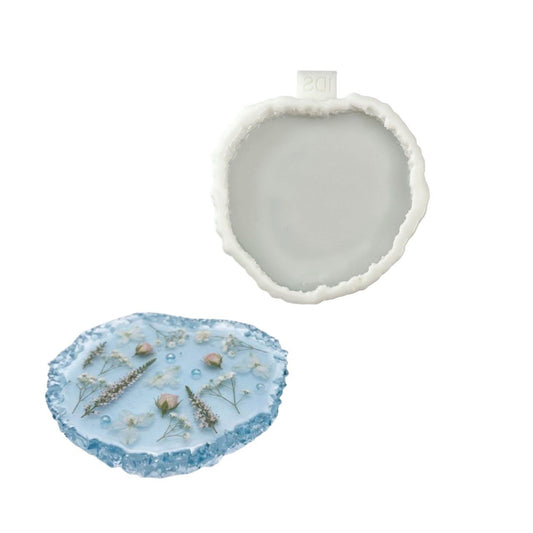 Irregular Crystal Edge Tray Silicone Mold – 16 cm - Ideas Decor Shop