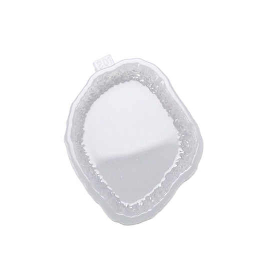 Irregular Geode Tray Mold with Crystal Edge - Ideas Decor Shop