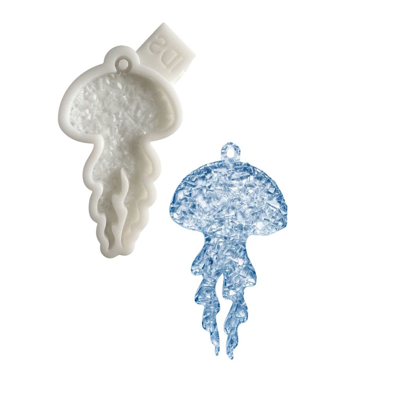 Jellyfish Silicone Mold – Druzy Crystalline Texture - Ideas Decor Shop