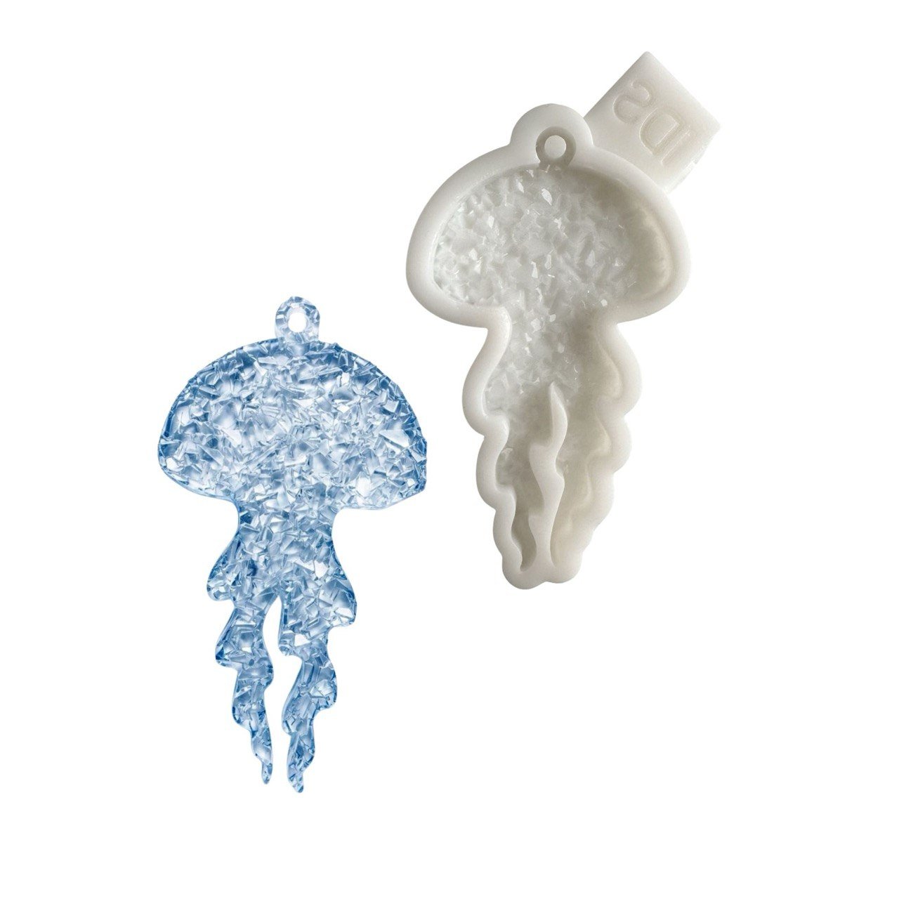 Jellyfish Silicone Mold – Druzy Crystalline Texture - Ideas Decor Shop