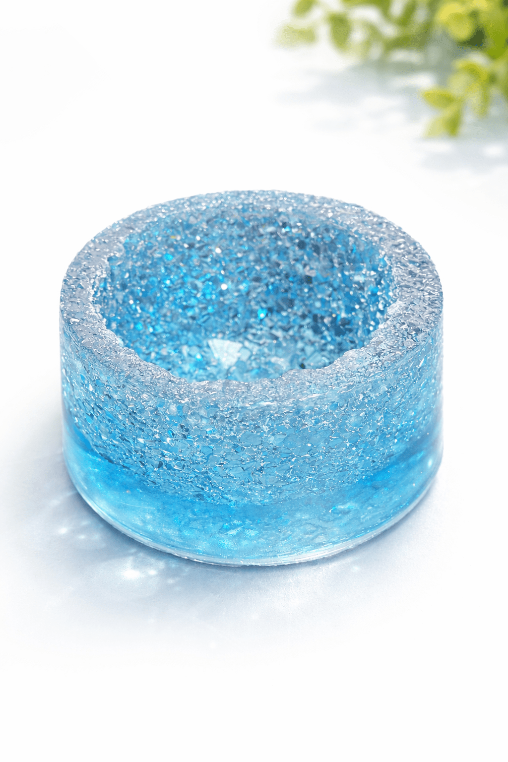 Jewelry or Tea Light Stand Resin Mold - DIY Crystal Silicone Mold - Ideas Decor Shop
