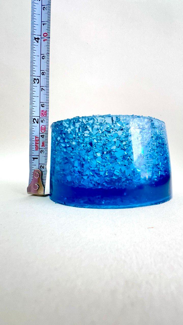 Jewelry or Tea Light Stand Resin Mold - DIY Crystal Silicone Mold - Ideas Decor Shop
