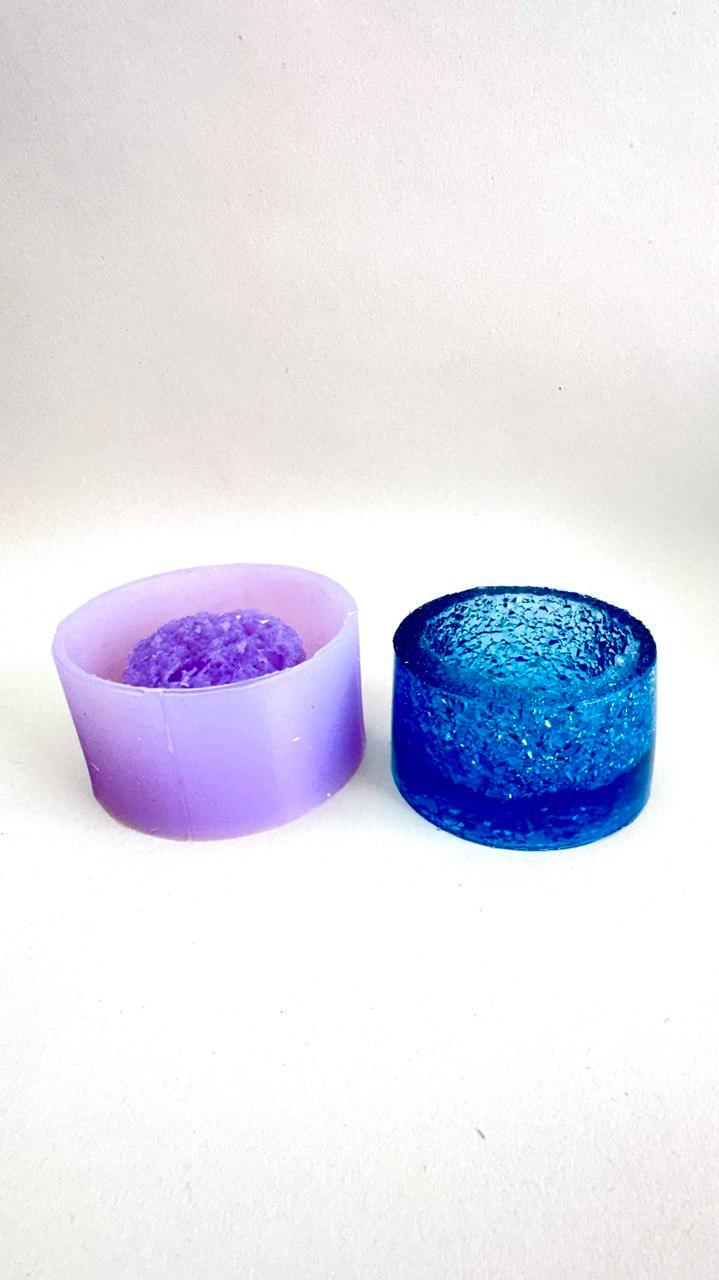 Jewelry or Tea Light Stand Resin Mold - DIY Crystal Silicone Mold - Ideas Decor Shop