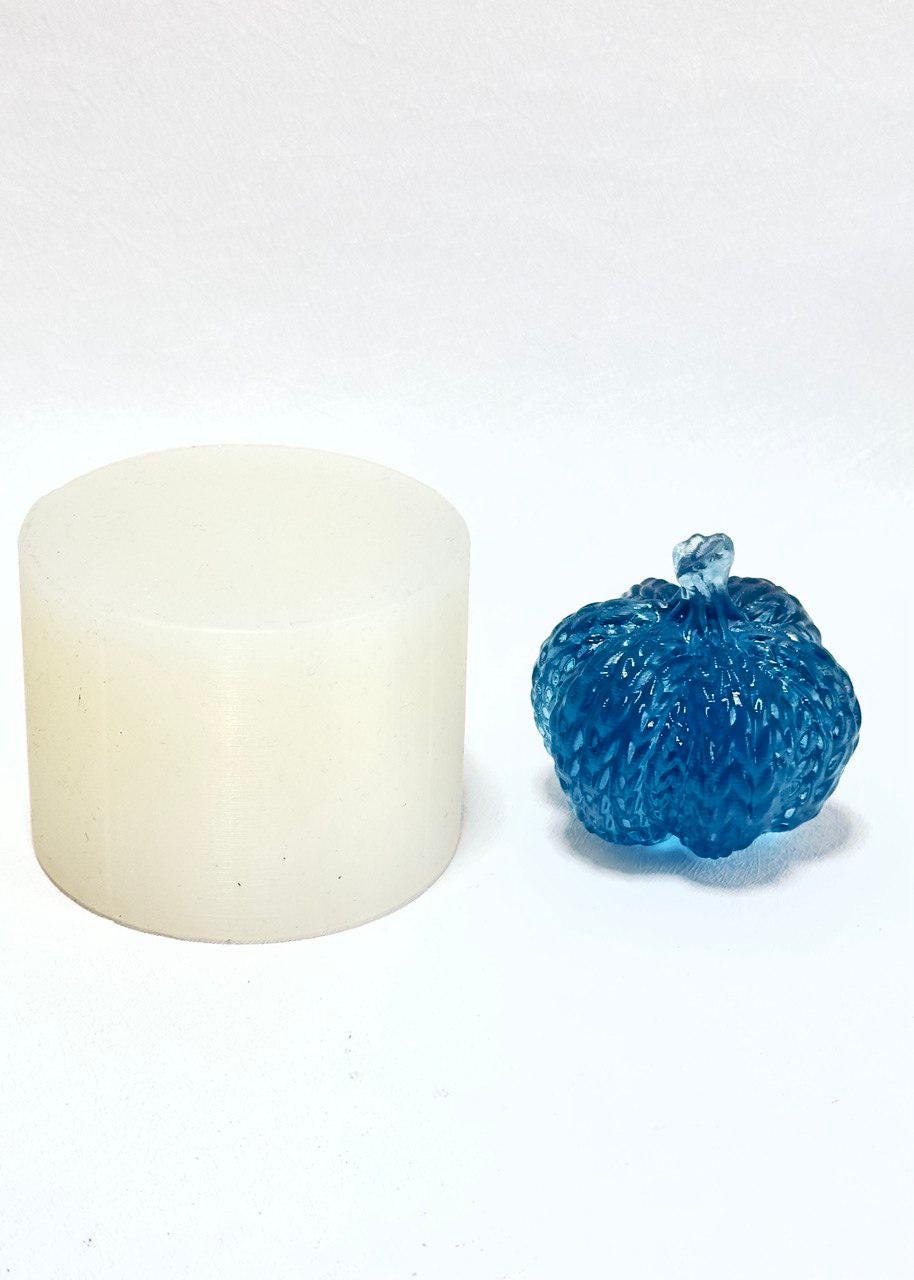 Knit Texture Pumpkin Silicone Mold - Ideas Decor Shop