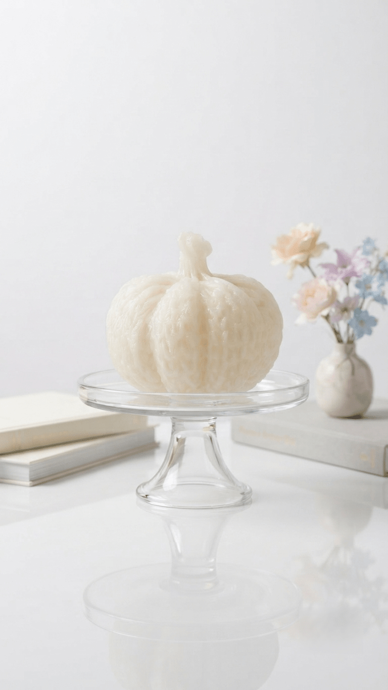 Knit Texture Pumpkin Silicone Mold - Ideas Decor Shop