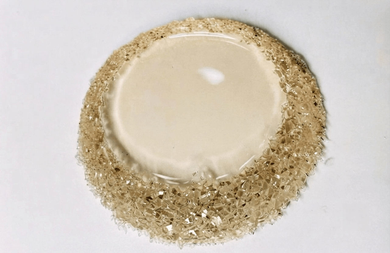 Large 14,5 cm Round Crystal Edge Mold for Coasters and Trays - Ideas Decor Shop