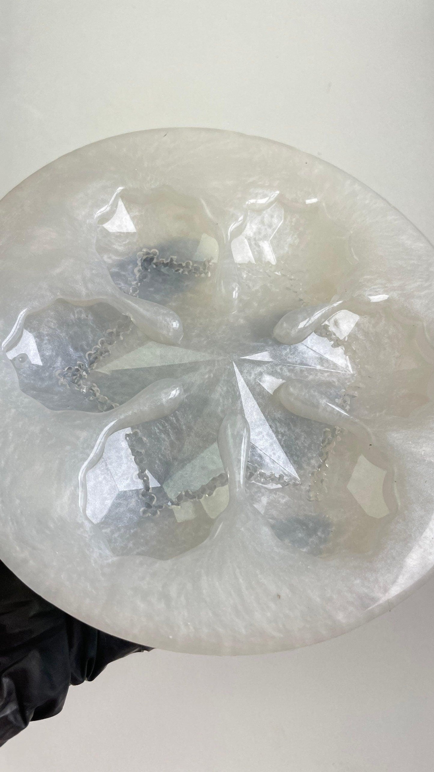 Large Christmas Silicone Mould Snowflake Mould, Bauble Mold Festive Mould, Christmas resin Christmas Decorations, Snowflake Bauble UK Seller - Ideas Decor Shop