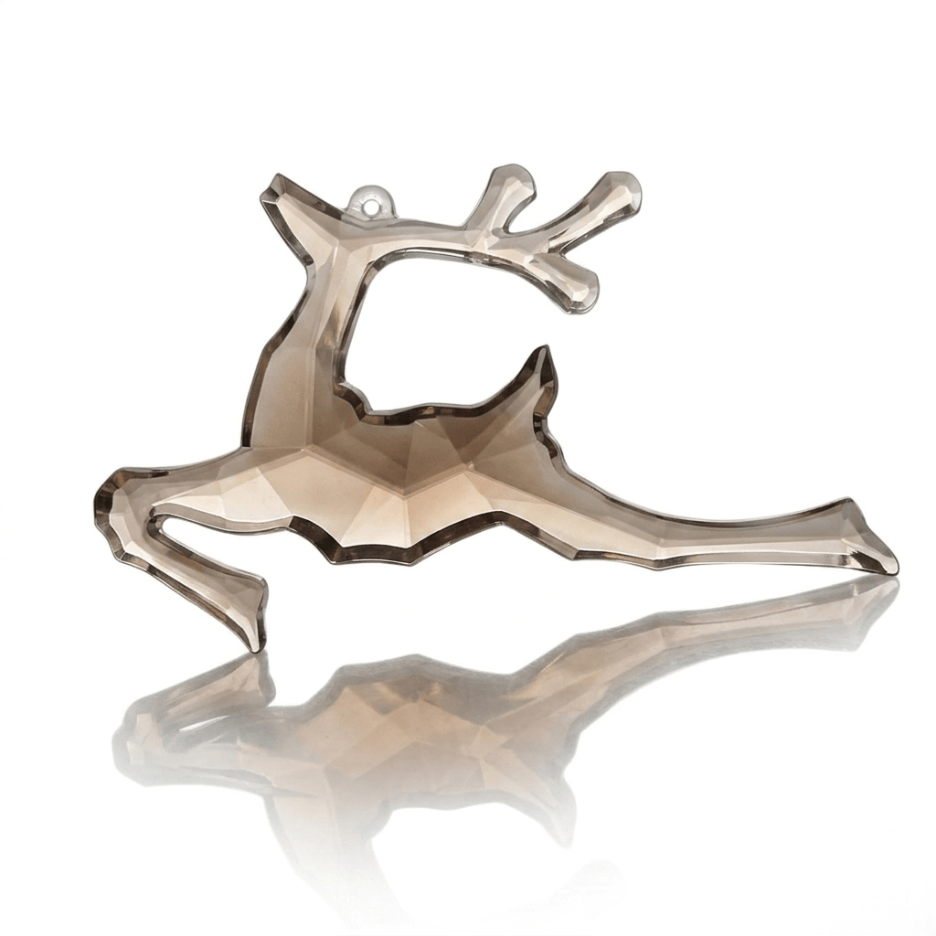 Large Crystal Reindeer Silicone Mold - Ideas Decor Shop