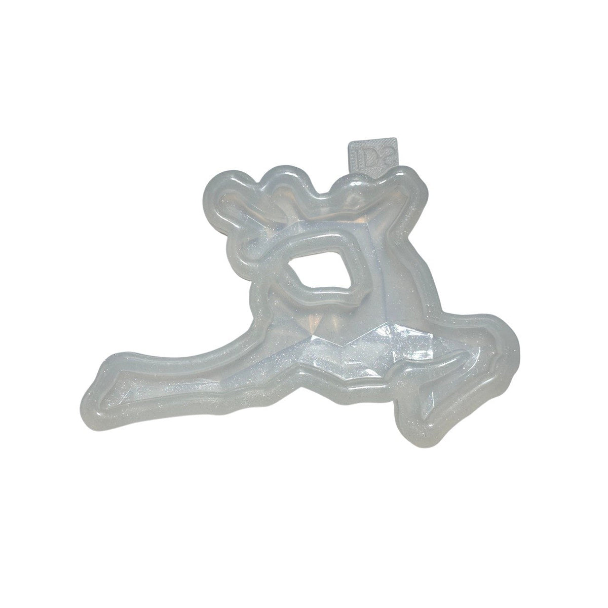 Large Crystal Reindeer Silicone Mold - Ideas Decor Shop