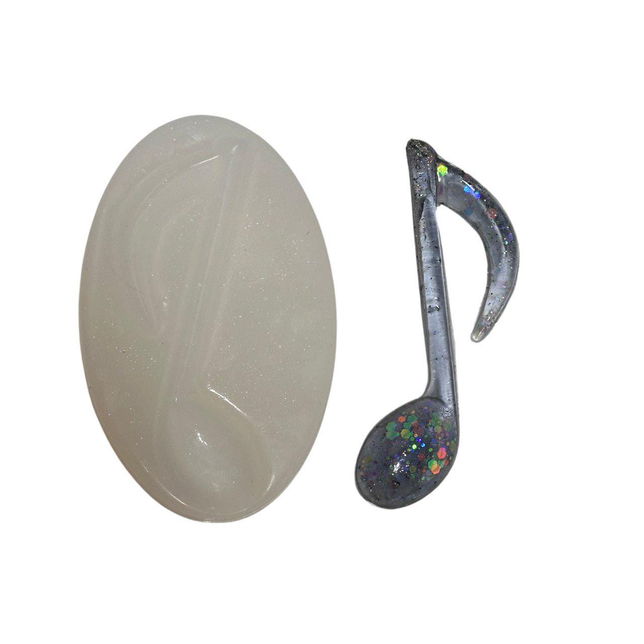 Large Decorative Musical Note Silicone Mould - Ideas Decor Shop