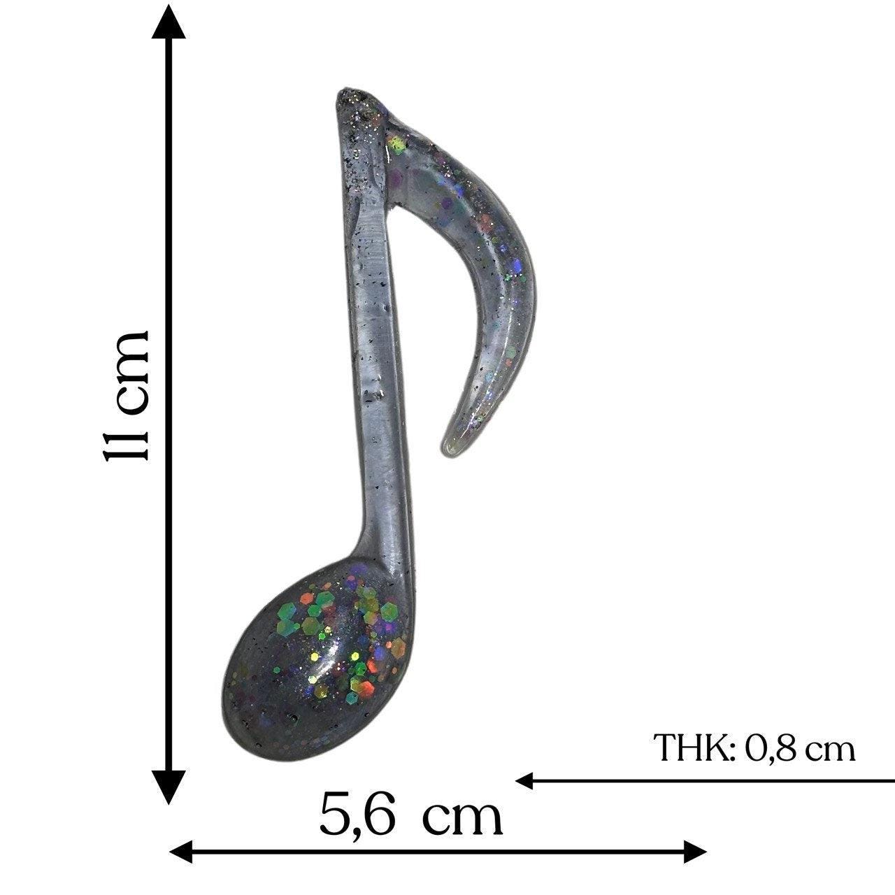 Large Decorative Musical Note Silicone Mould - Ideas Decor Shop