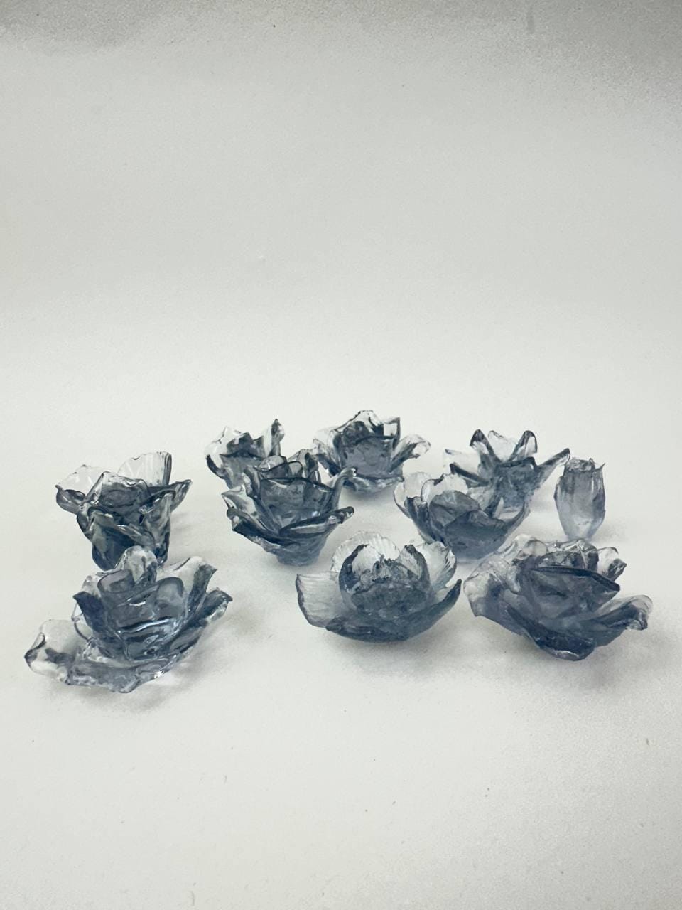 Large Floral Set 3D Silicone Resin Molds - 11 Small Flower Designs - Ideas Decor Shop