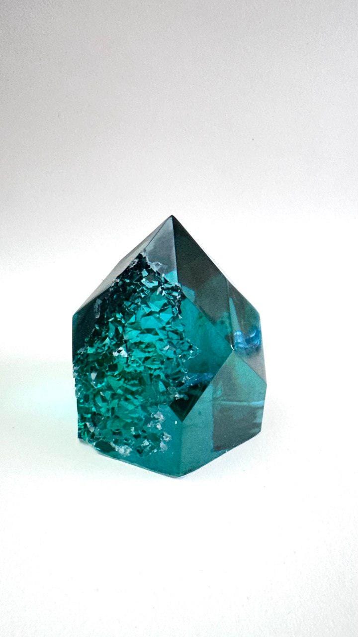 Large Geode Crystal Silicone Mold for Resin and Candle Making - Ideas Decor Shop