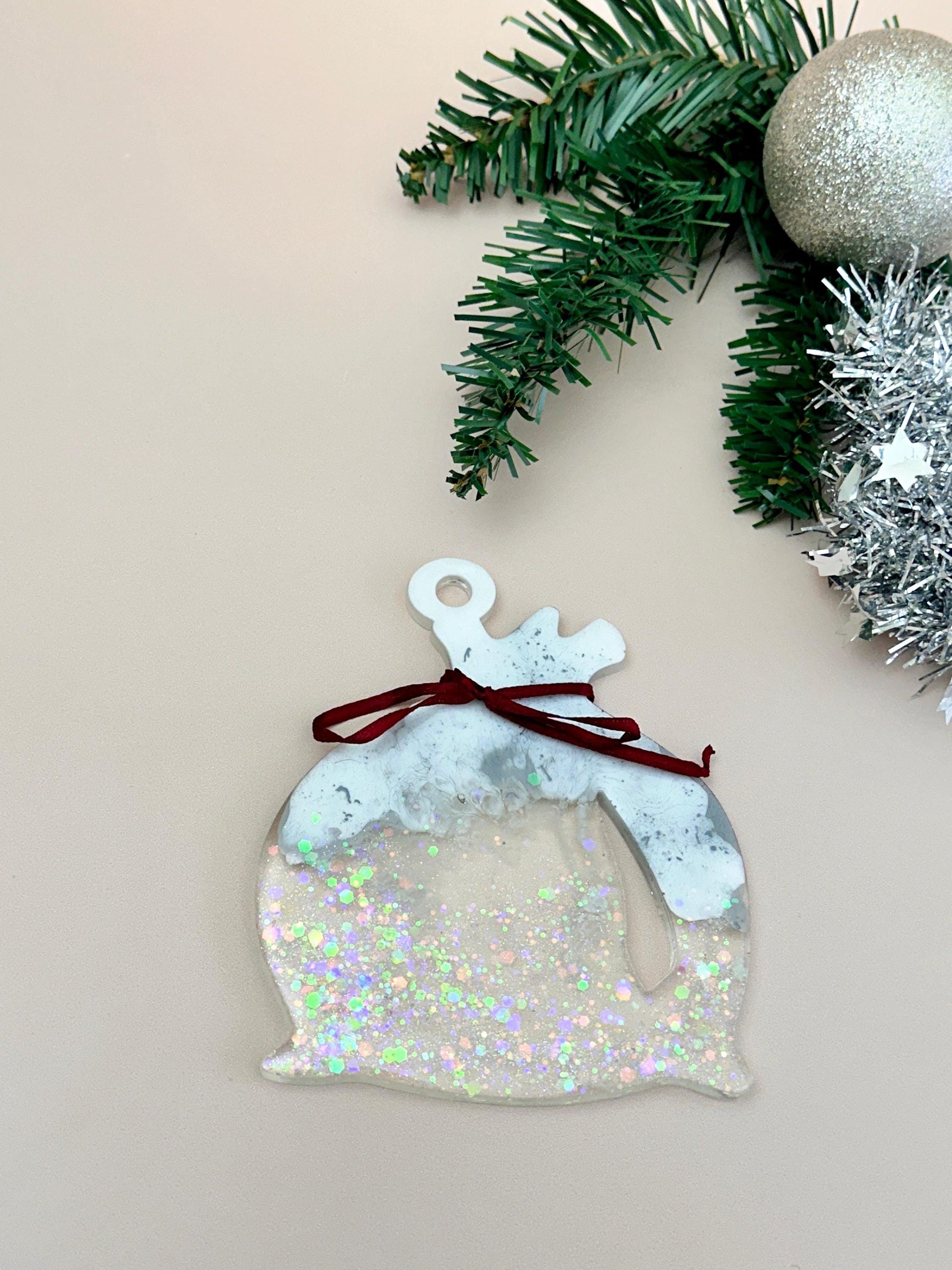 Large Gift Sack Christmas Tree Silicone Mold - DIY Resin Art Holiday Gifts - Ideas Decor Shop