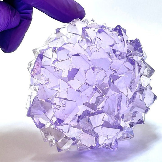 Large Luxury Crystal Cluster Silicone Mold - Ideas Decor Shop