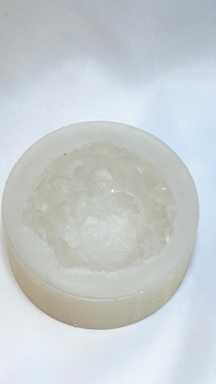 Large Luxury Crystal Cluster Silicone Mold - Ideas Decor Shop